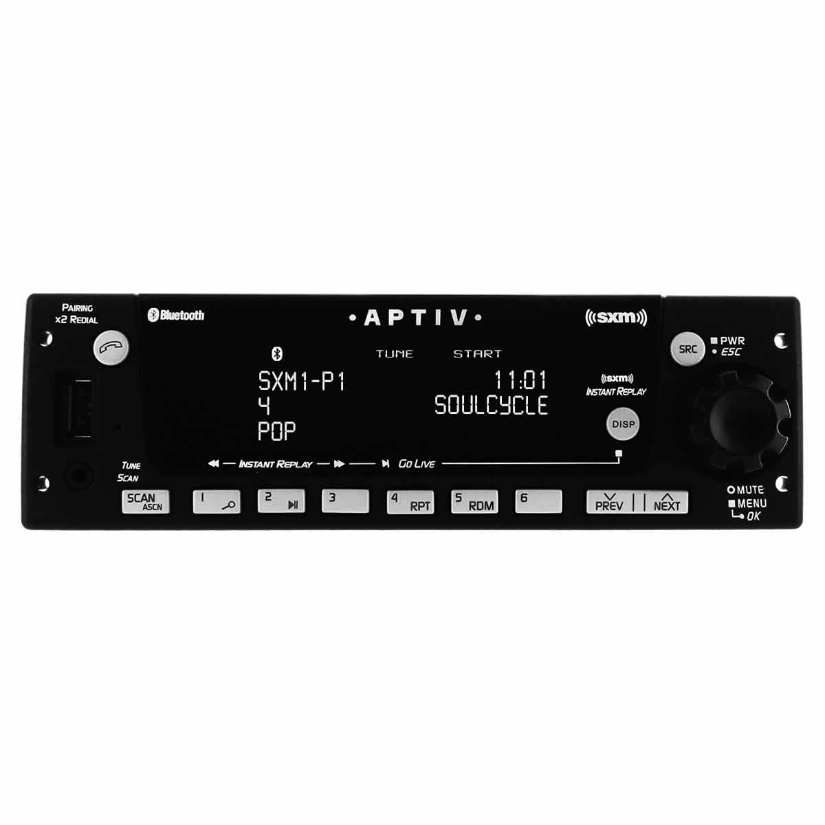 Heavy Duty AM/FM/WB with Bluetooth, SiriusXM Tuner, Front USB and 3.5mm Inputs Heavy Duty AM/FM/WB with Bluetooth, SiriusXM Tuner, Front USB and 3.5mm Inputs